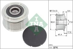 INA 535 0262 10 — Обгонная муфта шкива генератора