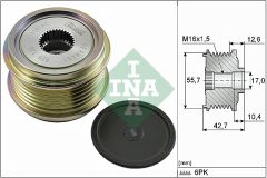 INA 535 0276 10 — Обгонная муфта шкива генератора