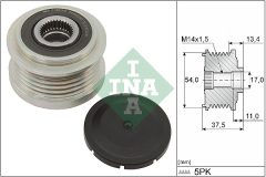 INA 535 0278 10 — Fulie cu roată liberă alternator