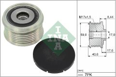 INA 535 0331 10 — Fulie cu roată liberă alternator