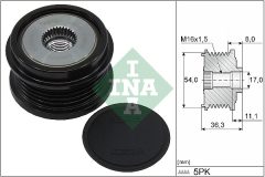 INA 535 0333 10 — Обгонная муфта шкива генератора