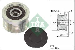INA 535 0349 10 — Обгонная муфта шкива генератора