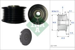 INA 535 0362 10 — Fulie cu roată liberă alternator