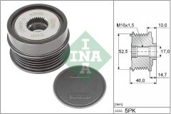 INA 535 0372 10 — Обгонная муфта шкива генератора