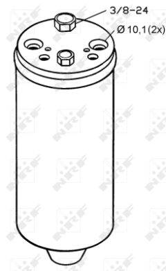 NRF 33121 — Filtru deshidrator aer condiționat