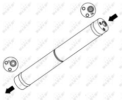 NRF 33141 — Filtru deshidrator aer condiționat