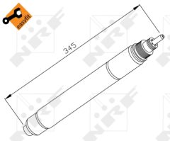 NRF 33194 — Filtru deshidrator aer condiționat