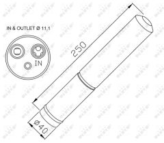 NRF 33295 — Осушитель кондиционера