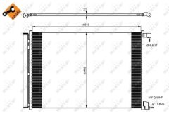 NRF 350082 — Радиатор кондиционера