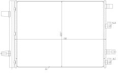 NRF 350465 — Радиатор кондиционера