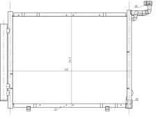 NRF 350482 — Радиатор кондиционера