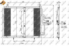 NRF 35244 — Радиатор кондиционера
