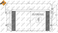 NRF 35429 — Радиатор кондиционера