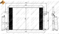 NRF 35573 — Радиатор кондиционера