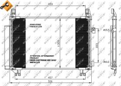 NRF 35654 — Радиатор кондиционера