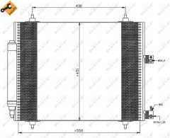 NRF 35669 — Радиатор кондиционера