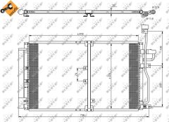 NRF 35797 — Радиатор кондиционера