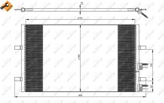 NRF 35846 — Радиатор кондиционера