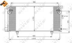 NRF 35868 — Radiator aer condiționat