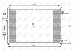 NRF 35873 — Радиатор кондиционера