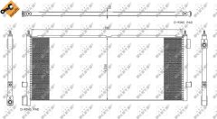 NRF 35892 — Радиатор кондиционера