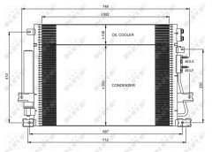 NRF 35966 — Radiator aer condiționat