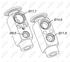 NRF 38479 — Расширительный клапан кондиционера