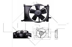 NRF 47009 — Ventilator radiator motor