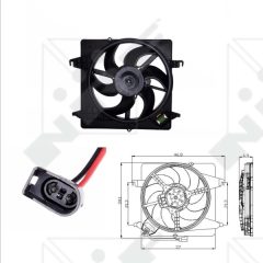 NRF 47019 — Вентилятор радиатора