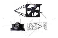 NRF 47020 — Ventilator radiator motor