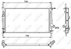 NRF 53111 — Radiator răcire motor