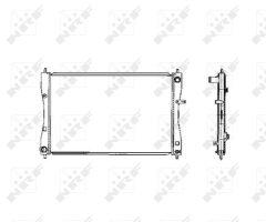 NRF 53463 — Radiator răcire motor