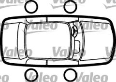 VALEO 256364 — Привод центрального замка