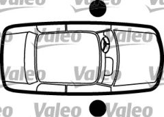 VALEO 256521 — Set butuci yală