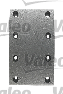 VALEO 319000 — Комплект барабанных колодок