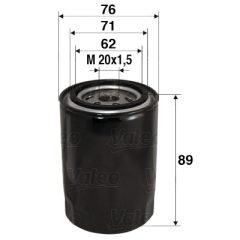 VALEO 586000 — Масляный фильтр