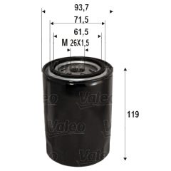VALEO 586090 — Filtru de ulei