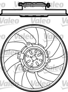 VALEO 696026 — Вентилятор радиатора