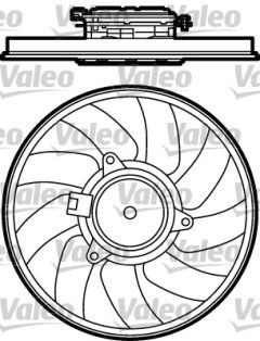 VALEO 696030 — Вентилятор радиатора