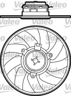 VALEO 696079 — Вентилятор радиатора