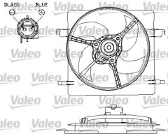 VALEO 696157 — Вентилятор радиатора