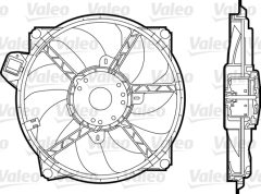 VALEO 696376 — Вентилятор радиатора