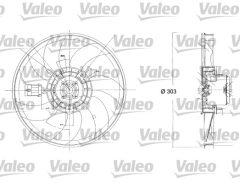 VALEO 698187 — Вентилятор радиатора