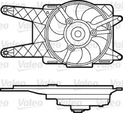 VALEO 698562 — Вентилятор радиатора