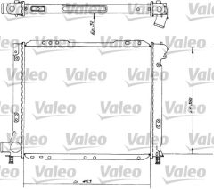 VALEO 730539 — Радиатор охлаждения