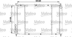 VALEO 730591 — Radiator răcire motor