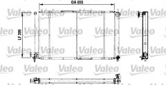 VALEO 730621 — Radiator răcire motor