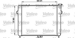 VALEO 731719 — Радиатор охлаждения