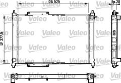 VALEO 731816 — Радиатор охлаждения