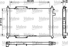 VALEO 731818 — Радиатор охлаждения